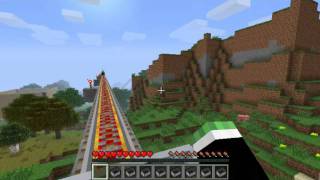 Minecraft Montaña Rusa interminable Con Michael y Esteban [upl. by Darcy]