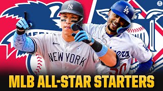 2022 MLB AllStar Game Preview AL amp NL Starters ANNOUNCED FULL BREAKDOWN I CBS Sports HQ [upl. by Luke]