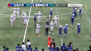 20231104【4Q】九州大学PALOOKAS×福岡教育大学LIONS [upl. by Jonas]