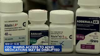 CDC warns access to ADHD meds may be disrupted [upl. by Mafala717]