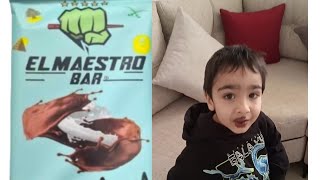 كرومي جرب El Maestro Bar chocolate و حبو كتير 😋 [upl. by Anjela]