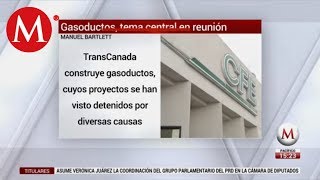 Gasoductos tema central en reunión de CFE y TransCanada [upl. by Boesch]