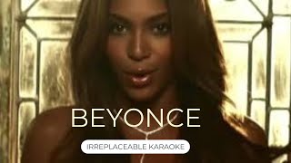 Beyoncé  Irreplaceable Karaoke Version Lyrics Video [upl. by Rodina]