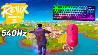 SteelSeries Apex Pro TKL ASMR 😴 Solo Gameplay 🏆 Satisfying Keyboard Fortnite 360 FPS 4K [upl. by Feenah]