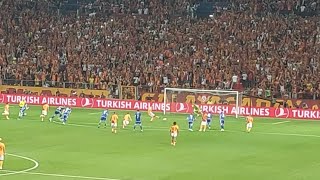 İCARDİ golü atıyor Aşkın Olayım’ı tüm avrupa dinliyor GalatasarayMolde tribün çekim gol [upl. by Hairabez]