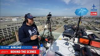 🔴LIVE BehindtheScenes with the Plane Jockeys in Action at LAX [upl. by Brig270]