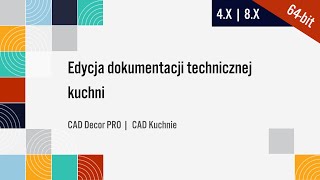 Edycja dokumentacji technicznej kuchni [upl. by Eckart27]