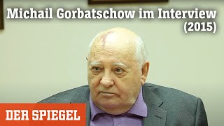 Michail Gorbatschow über Putin die Deutschen und Amerika  DER SPIEGEL 2015 [upl. by Neelcaj]