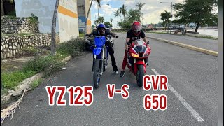 Mi primera carrera en mi YZ 125 vs CVR 650 Sigan viendo 😱 comprando día 3 [upl. by Leinehtan174]