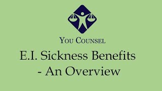 EI Sickness Benefits  An Overview [upl. by Ardnoyek938]