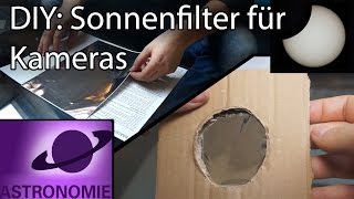 DIY Sonnenfinsternis am 20032015 sicher beobachten [upl. by Aimek714]