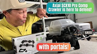 Axial SCX10 Pro Comp Crawler Project build  Low CG Belly Dragger rc crawler from Axial [upl. by Dougy]