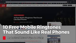 10 Free Mobile Ringtones That Sound Like Real Phones [upl. by Dickman]