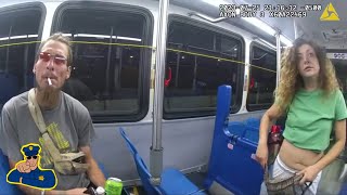 Warranted Man Gets Caught on City Bus [upl. by Wane]