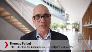 klicksafe Preis 2017 Thomas Feibel FEIBELDE Büro für Kindermedien [upl. by Zohara]