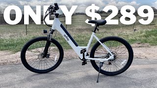 Best Affordable Electric Bike On Amazon  Qlife Cityone Review [upl. by Ailadgim443]