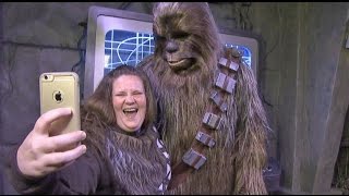 Chewbacca Mom Visits Disney World [upl. by Robertson]