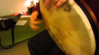 meinl 18 inch goat skin tar jam [upl. by Izaak]