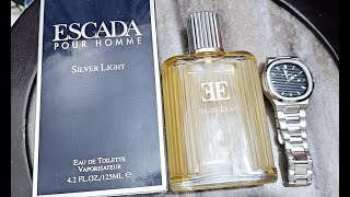 Escada Pour Homme Silver Light Edition Fragrance Review 1997 [upl. by Leihcar]