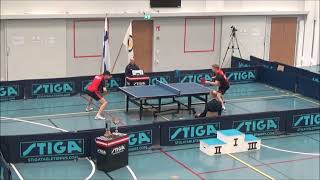 OLAH Benedek vs NAUMI AlexMens singles finalFinnish championships 2024 [upl. by Maharg350]