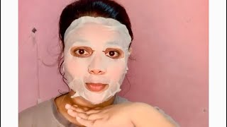 Testing Winter Skin Care Do Sheet Masks Actually Work skincaretipsforyou PradeekshaUniverse [upl. by Ojillek286]