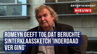 Sinterklaassketch onthulling Michiel Romeyn bekent dat het inderdaad ver ging [upl. by Tamas]