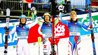 FIS Alpine Ski World Cup  Mens Slalom Run 2  Schladming AUT  2024 [upl. by Ned]