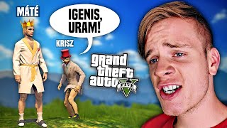 KRISZ A CSICSKÁM VOLT A GTABAN 😈  GTA 5 Online 13 [upl. by Case511]