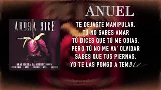 Ahora Dice LYRICS  J Balvin Ozuna Cardi B Offset Anuel Arcangel [upl. by Norbel]