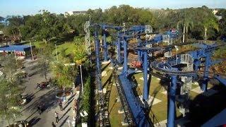 LEGO TECHNIC Test Track front seat onride HD POV Legoland Florida [upl. by Reffineg]