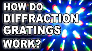 diffraction gratings Using the principles of interferences to examine light [upl. by Doughty71]