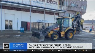 Salisbury cleaning up from widespread storm damage [upl. by Allehcram]