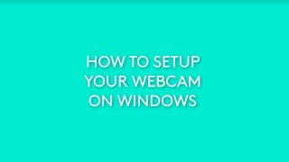 How To Setup Your Logitech Webcam on Windows [upl. by Yardley77]