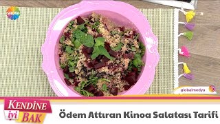 Ödem Attıran Kinoa Salatası Tarifi [upl. by Imoian]