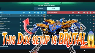 This Dux Setup with Ultimate Scourge and quarker is BRUTAL 😱 War Robots WR [upl. by Lohner]