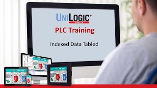 PLC Training Indexed Data TablesUniLogic for UniStream by Unitronics [upl. by Almeda]