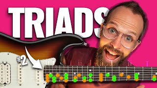 3 Exercises to MASTER guitar TRIADS [upl. by Jim877]