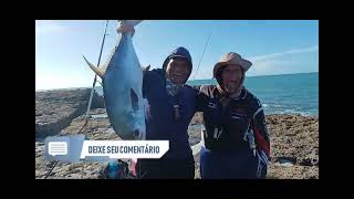 NALDO O MAIOR PEGADOR DE PAMPO GIGANTE DO CEARÁ NA MODALDADE SURFCASTING 23 sarnambiguara [upl. by Pinsky]