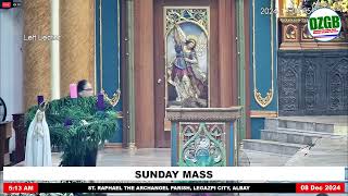 Holy Mass from St Raphael the Archangel Parish Legazpi City Albay  December 08 2024 [upl. by Sokin]