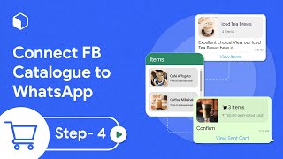 Step 4 Connect FB Catalogue to WhatsApp WhatsApp Catalogue [upl. by Stevens]