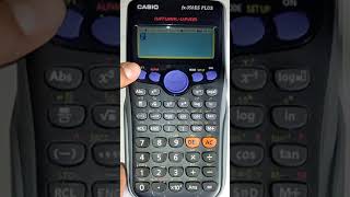 Como poner Factorial en calculadora Casio fx 350es [upl. by Walliw47]