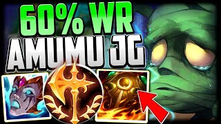 AMUMU IS BACK 60 WR BuildRunes How to Play Amumu amp CARRY Low Elo  Amumu Jungle Guide S14 [upl. by Frisse]