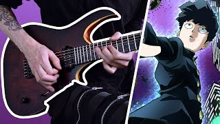 999  Mob Psycho 100 II Opening  Metal Cover [upl. by Sucy]