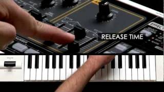 GAIA SH01 Synthesizer introduction Part 1 [upl. by Hanah]