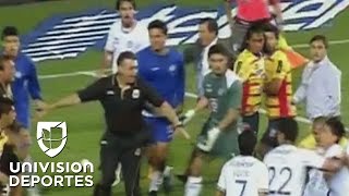 Morelia vs Cruz Azul vivieron una de las más aterradoras peleas del fútbol mexicano [upl. by Hedwig]