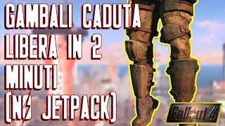 Fallout 4  Larmatura più RARA del Gioco  Gambali Caduta Libera in 2 Minuti NO JETPACK [upl. by Noel]