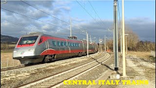 Primi Transiti Per Il FrecciArgento ETR485 RavennaRoma TerminiHD Video [upl. by Ocisnarf]