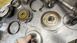 1961 Cadillac HydraMatic Transmission Internal Parts Inspection [upl. by Hnahc]