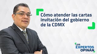 Cómo atender las cartas invitación del gobierno de la CDMX [upl. by Ridan]