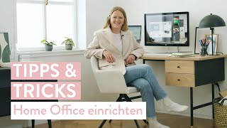 Home Office einrichten  Tipps amp Tricks  Westwing [upl. by Alurd]